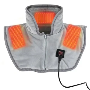 Electric Neck And Shoulder Collar Warmer Warming Heating Pad Heat Therapy Wrap