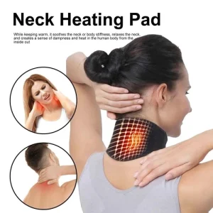 Electric Neck & Back Heating Pad Wrap For Neck And Shoulder Back Pain Relief